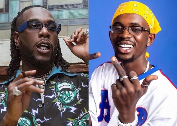 black sherif and burna boy, Video: Black Sherif gets Burna Boy to sing his ‘Second Sermon’ word by word