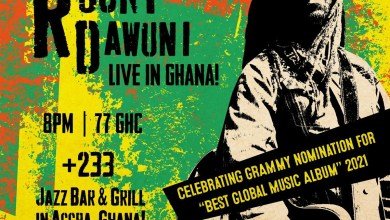 Rocky Dawuni, Rocky Dawuni takes intimate concert to +233 Jazz Bar & Grill on December 11th