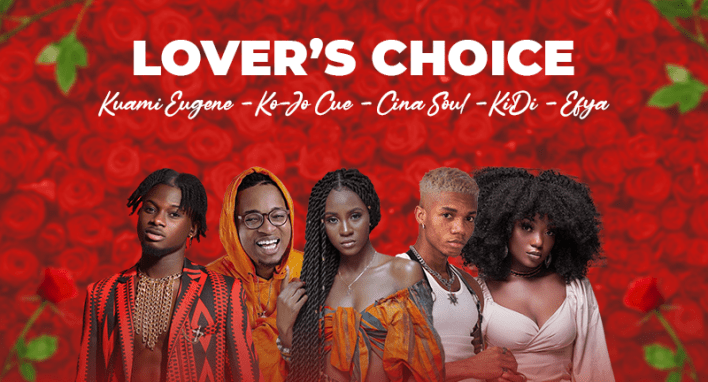 Boomplay valentines day, KiDi, Cina Soul, Efya & More Curate Valentine Playlists on Boomplay