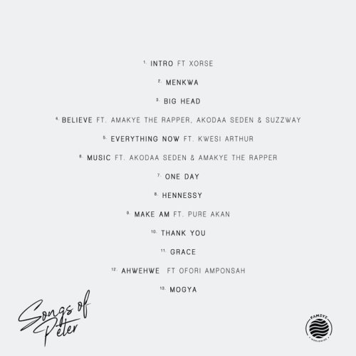 Fameye Songs Of Peter album, Fameye – Songs Of Peter (Full Album)
