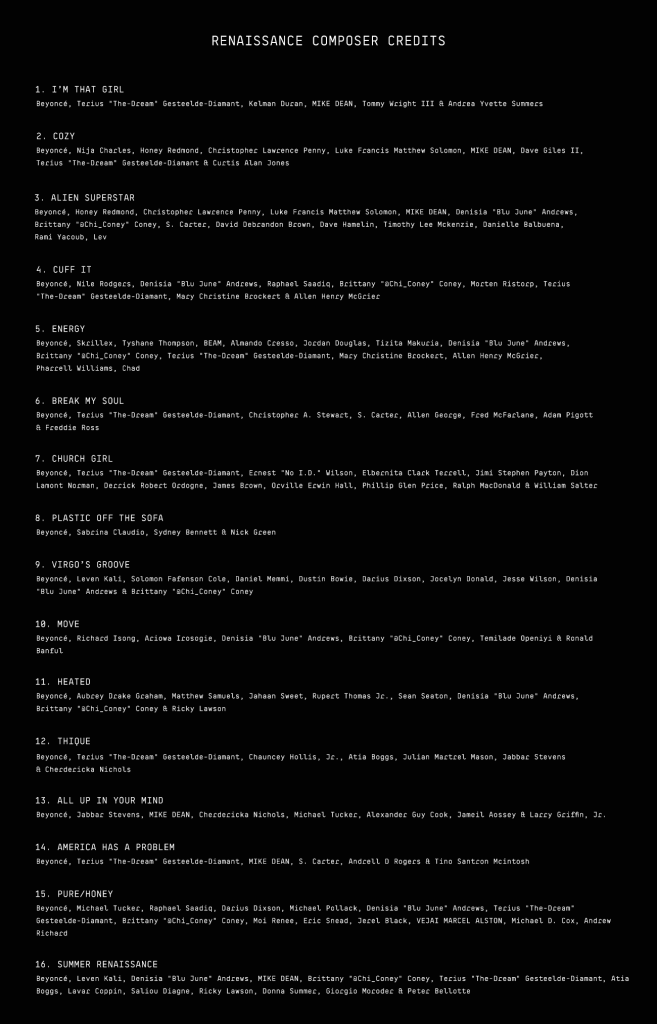 Beyoncé, Beyonce features GuiltyBeatz on Upcoming Album