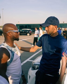 Behind The Scene Images Of Omah Lay And King Promise On Set | WATCH