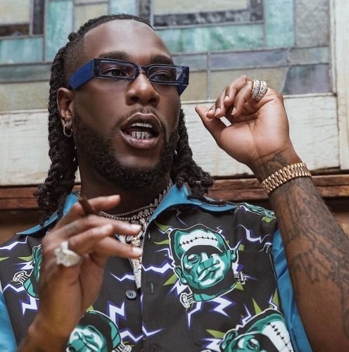 Burna Boy announces Release Date For 5th Studio Album, 'Twice As Tall' burna boy immg 496x500 - Burna Boy announces Release Date For 5th Studio Album, 'Twice As Tall'